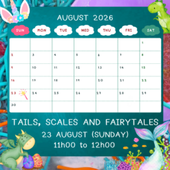 Sunday 23 August 2026 11:00am - 12:00pm